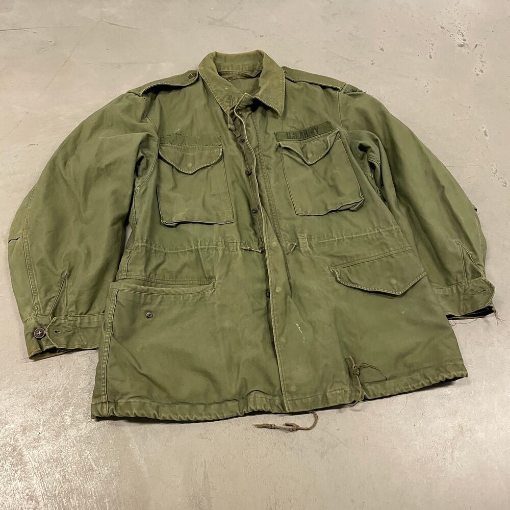 US Army M51 Field Jacket 50s Vtg M-1951 OG107